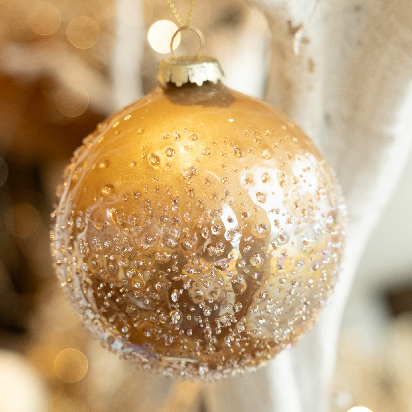 Gilded Grace- Holiday Ornament