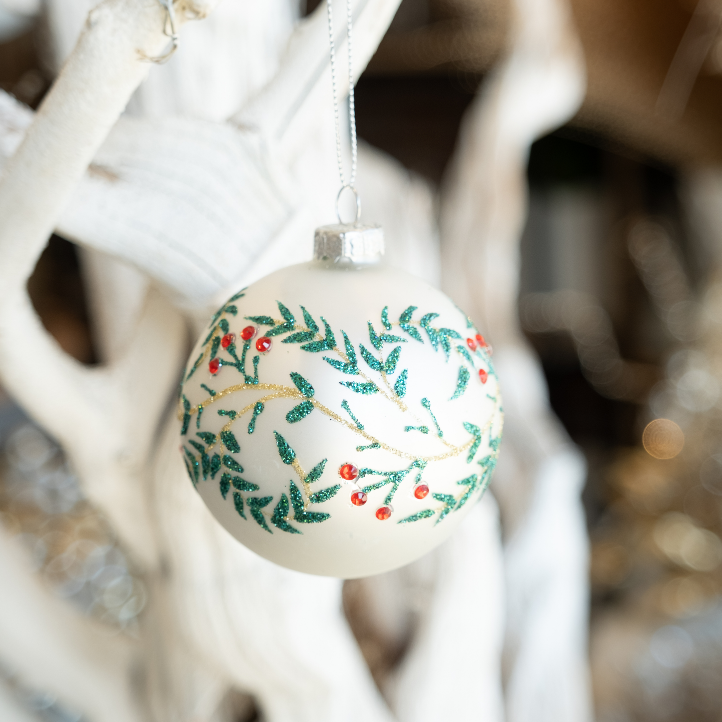 White Christmas- Holiday Ornament