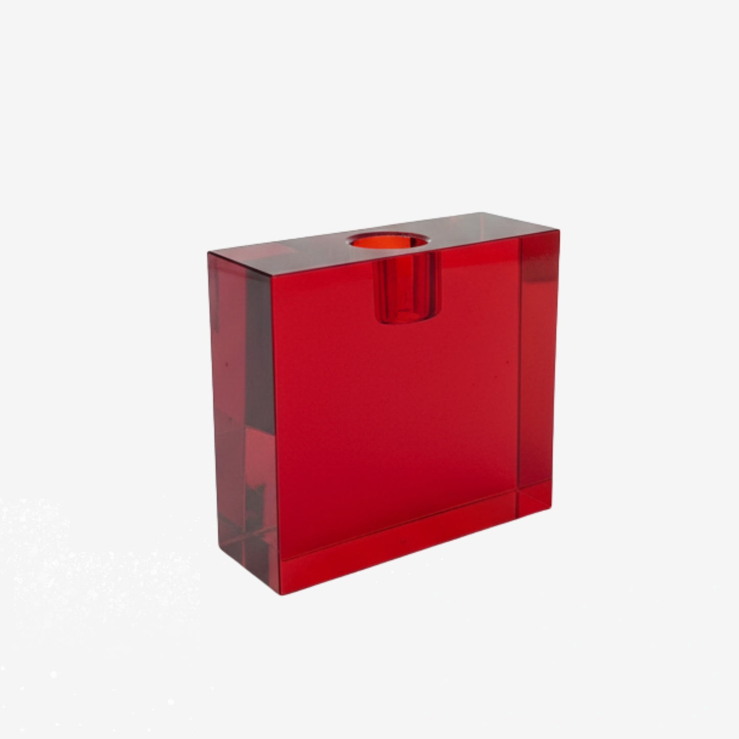 Glass Box Bud Vase