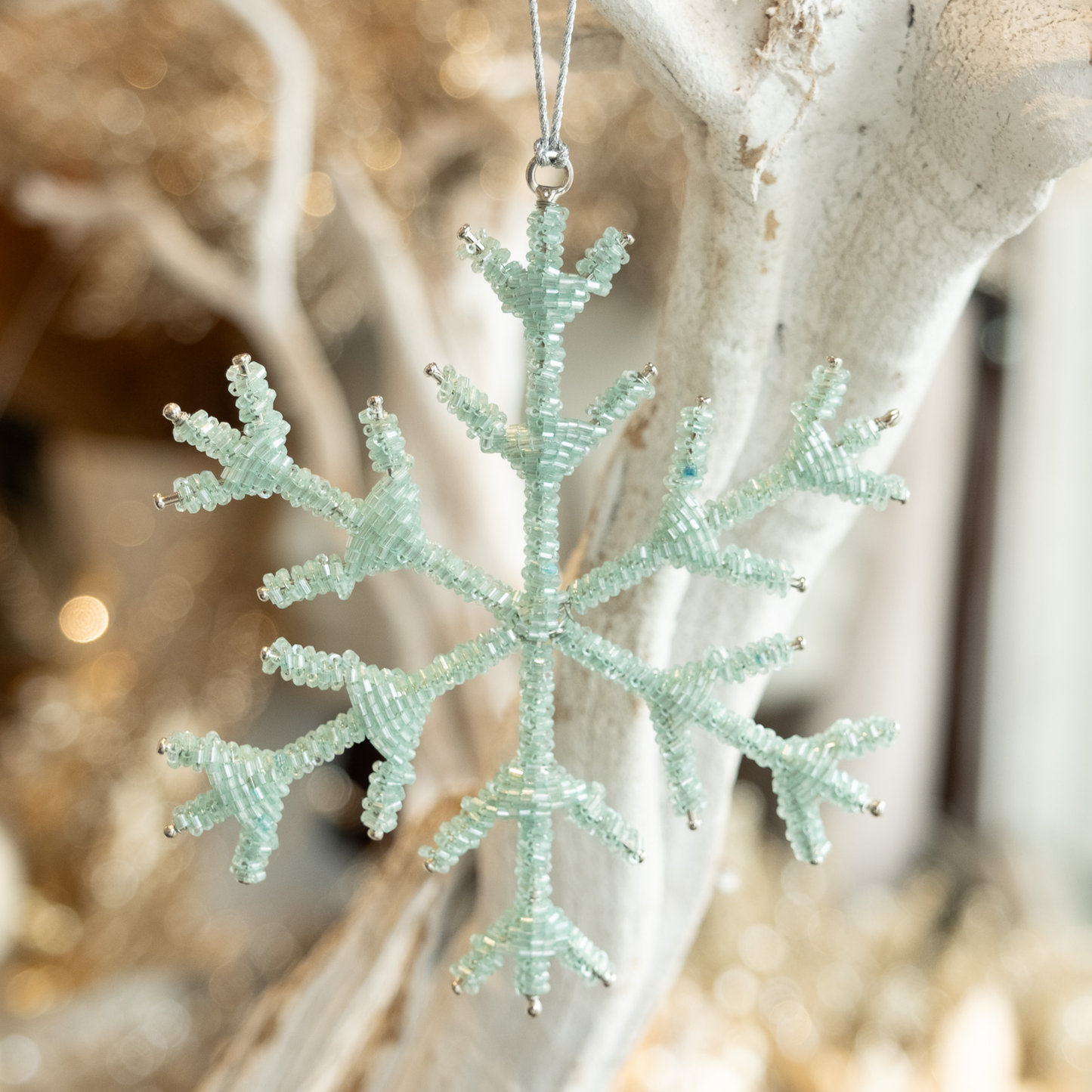 Luminous Snowflake- Holiday Ornament