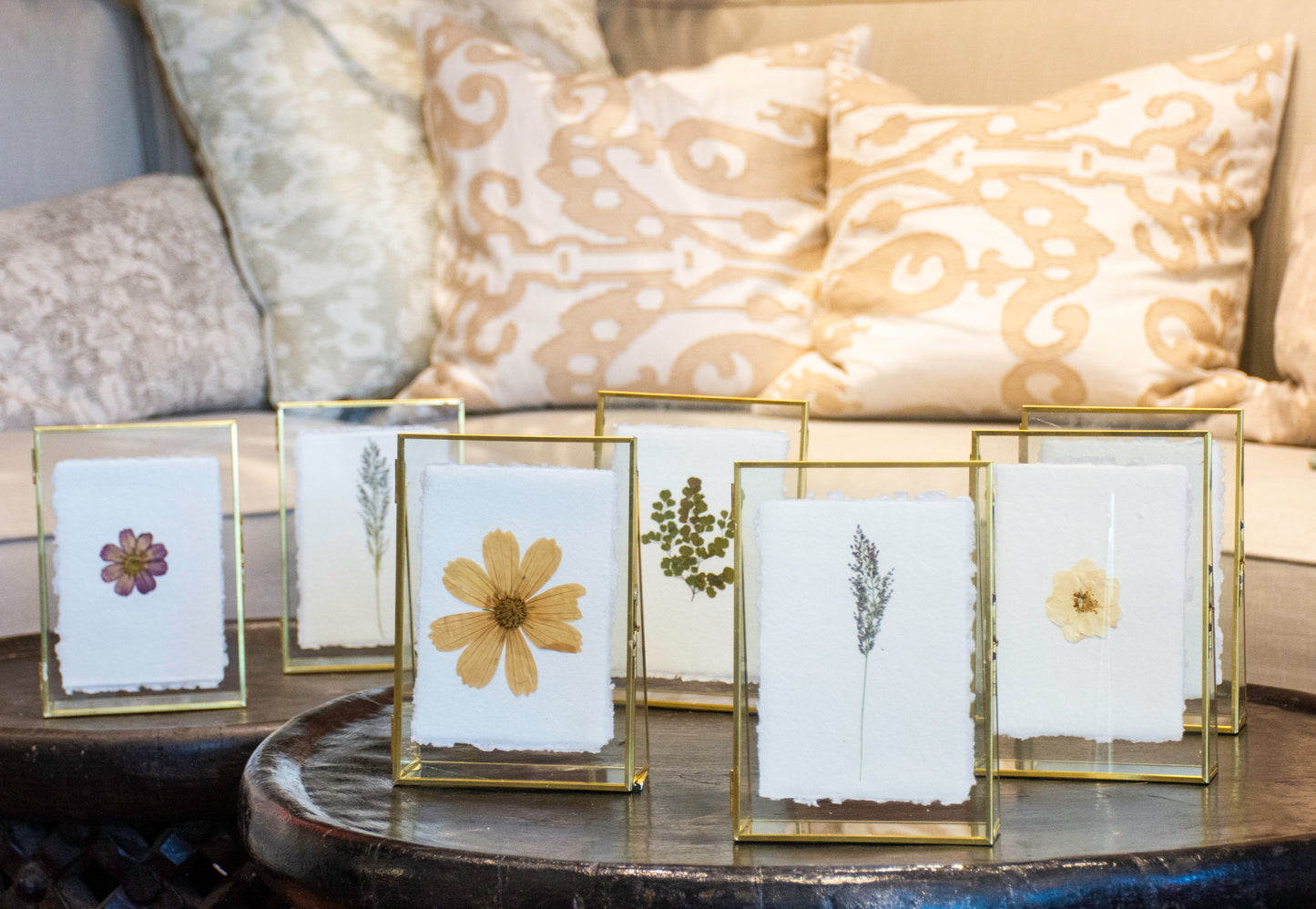 Empty Vase - Hand-made Pressed Flower Frame