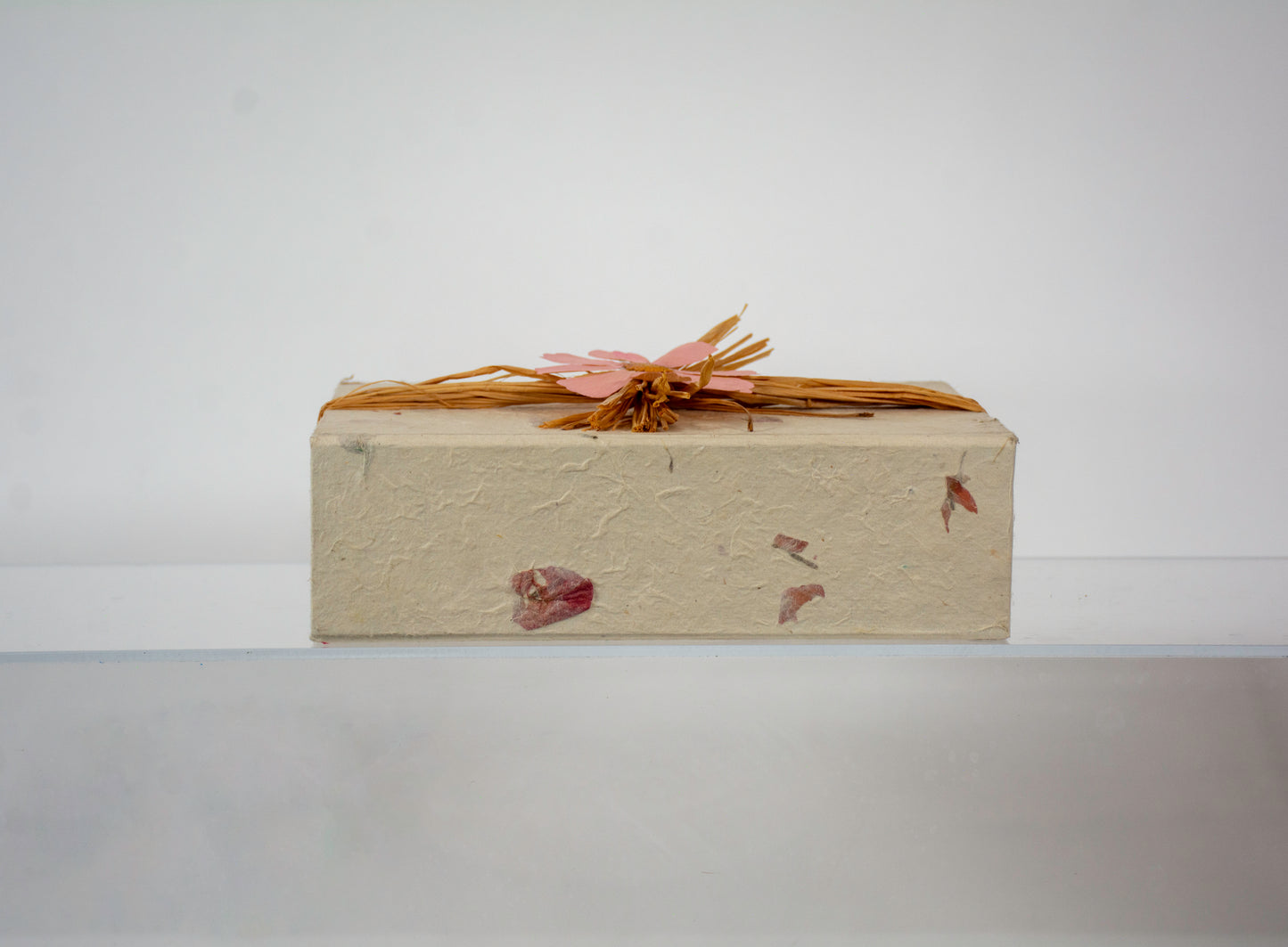 Empty Vase - Hand-made Pressed Flower Greeting Card Stationary Set