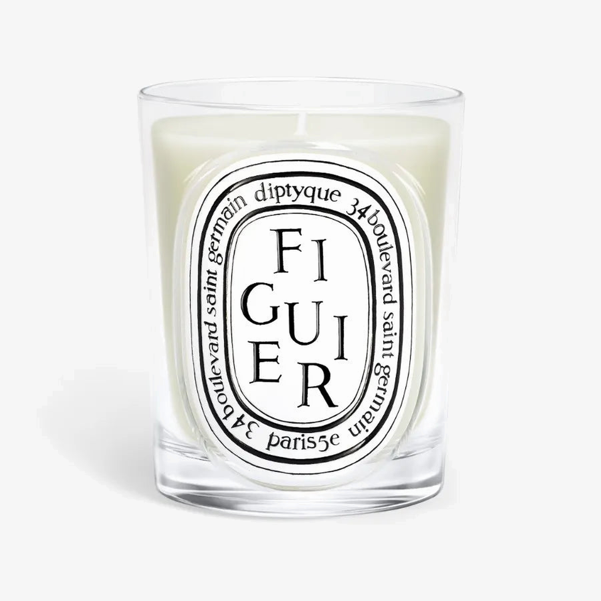 Diptyque Classic Candle 6.7oz Figuier - beveled glass