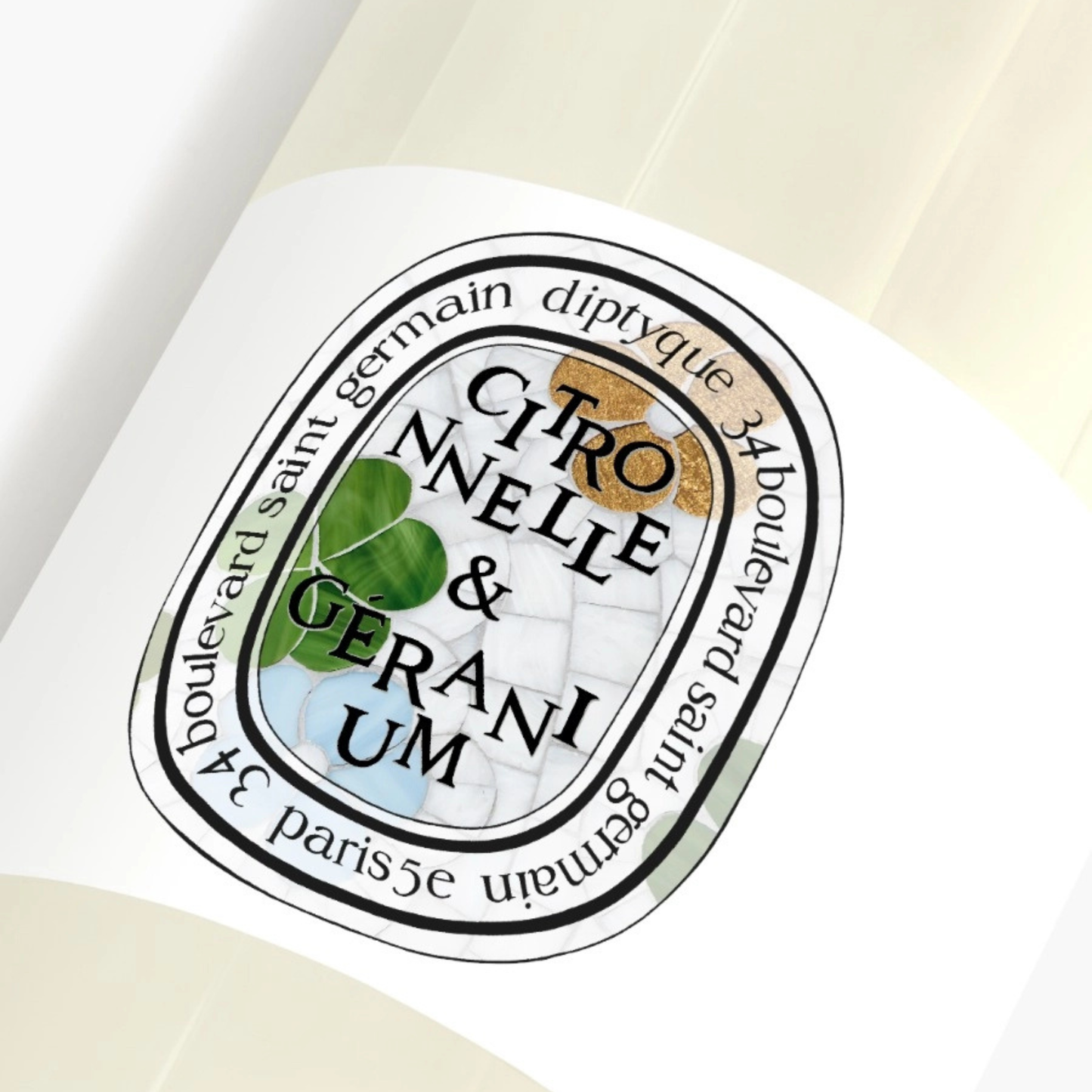 Diptyque - Perfumed Cleansing Body Gel - Citronnelle & Geranium
