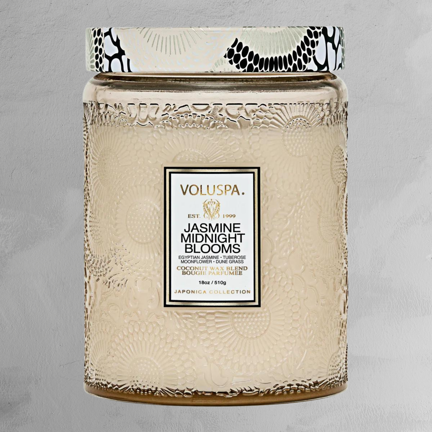 Voluspa - Large Jar Candle - Jasmine Midnight Blooms