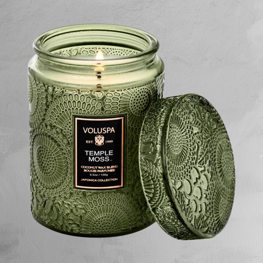 Voluspa - Small Jar Candle - Temple Moss