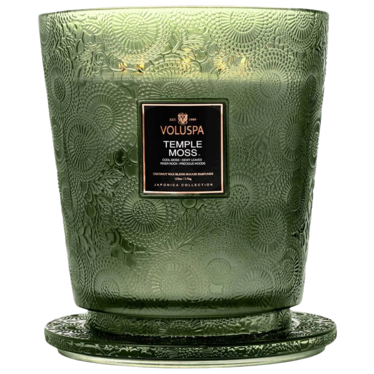 Voluspa - 5 Wick Hearth Candle - Temple Moss