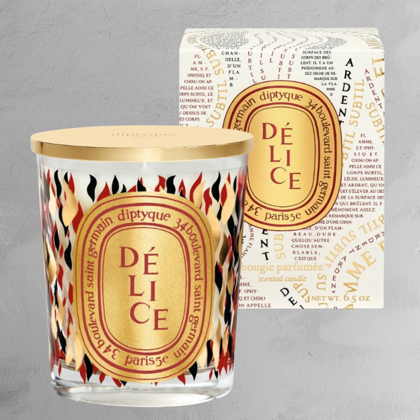 Diptyque - Classic Candle - Délice - Limited Edition