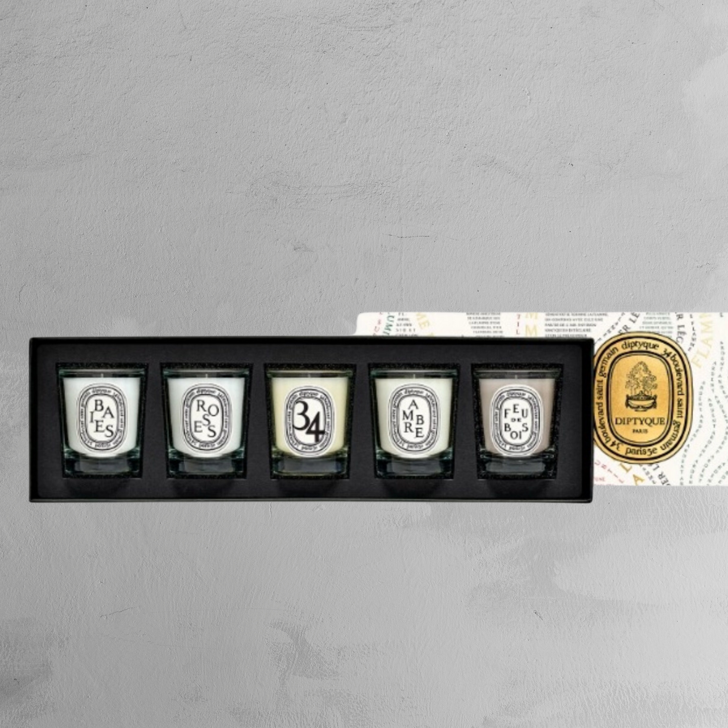 Diptyque - 5 Mini Signature Candles - Limited Edition