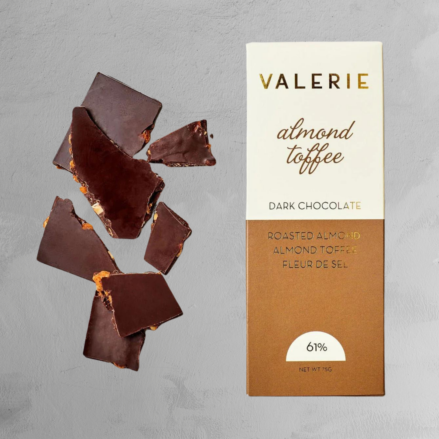 Valerie - Almond Toffee Bar