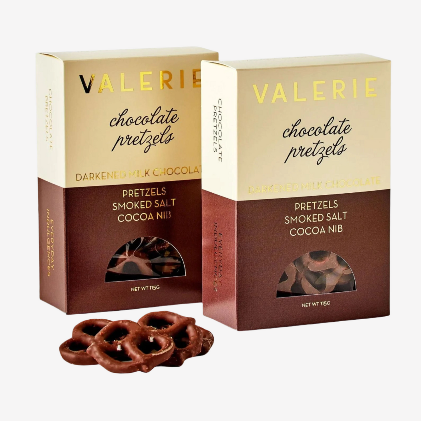 Valerie -Chocolate Pretzels- Darkened Milk Chocolate