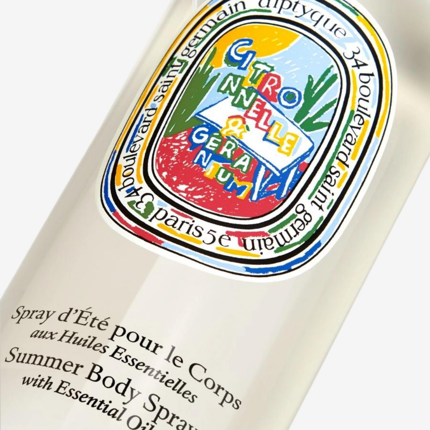 Diptyque - Summer Body Spray - Lemongrass & Geranium