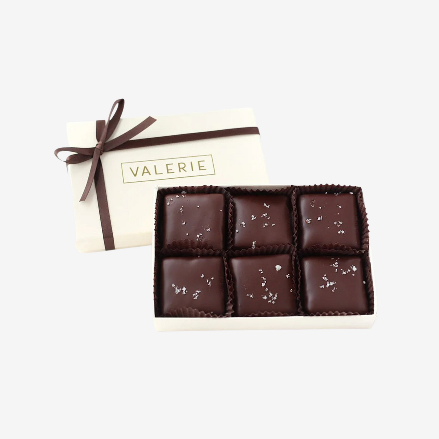 Valerie - Almond Fleur De Sel Toffee - 6 Pc Box
