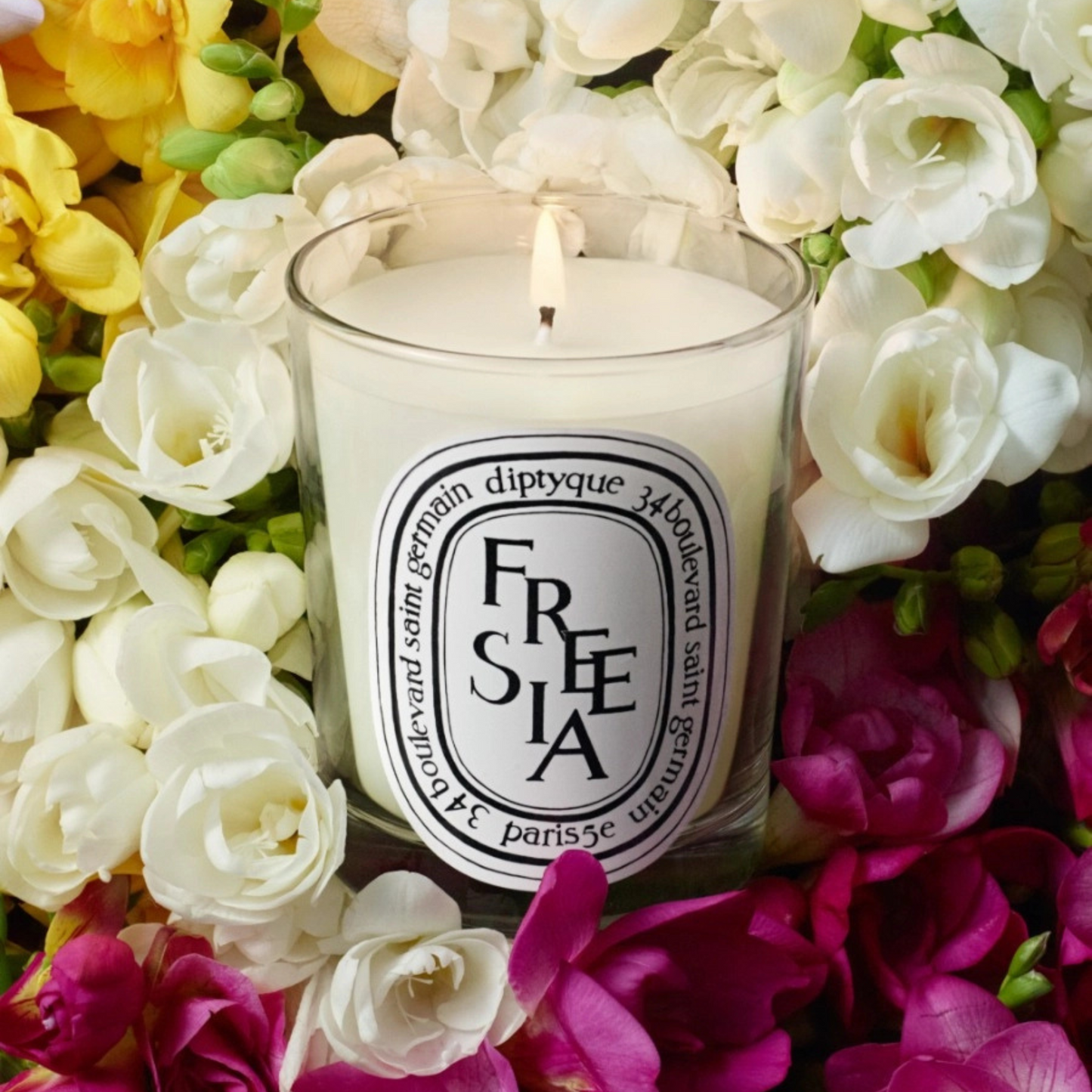 Diptyque - Small Candle - Freesia