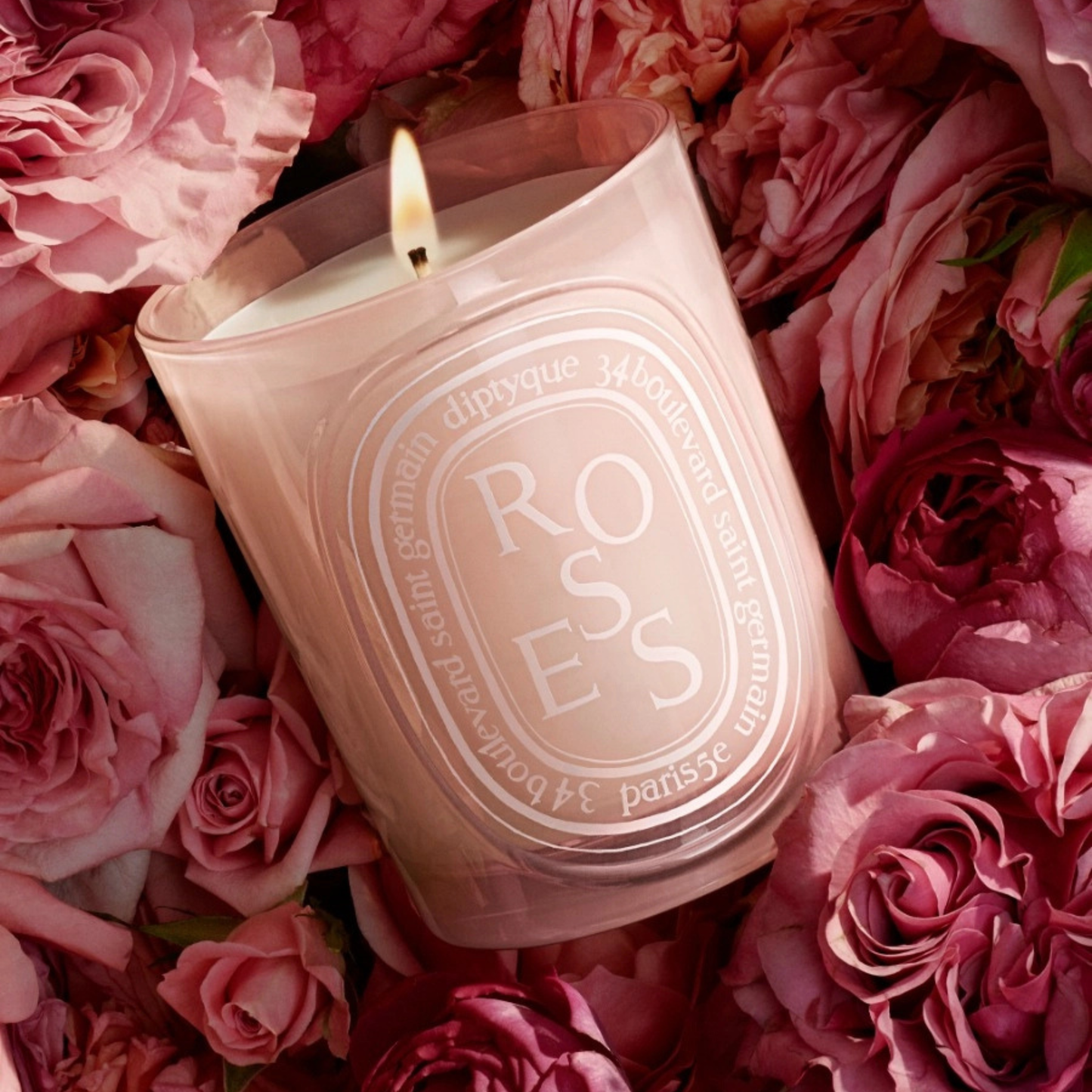 Diptyque - Medium Candle - Roses