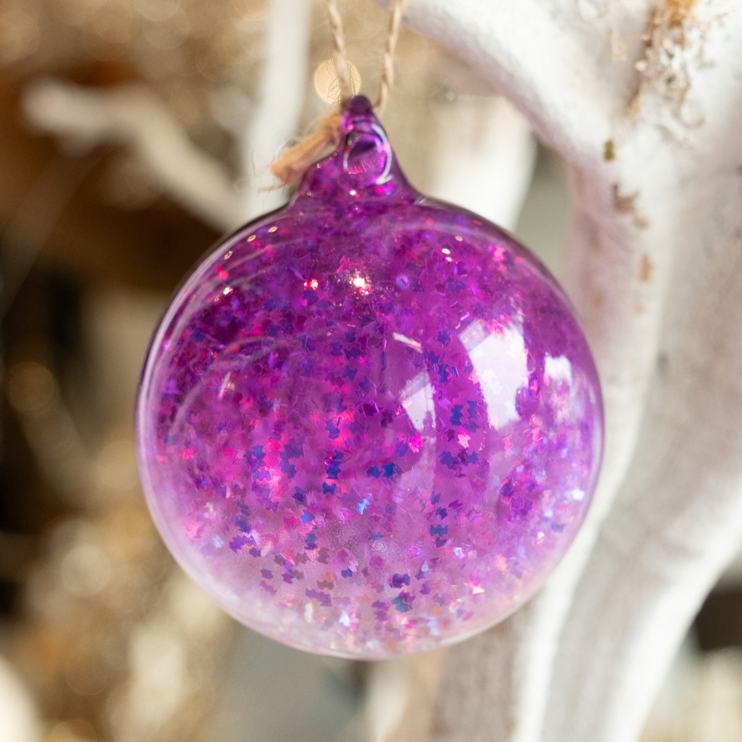 A Confetti Christmas- Holiday Ornament