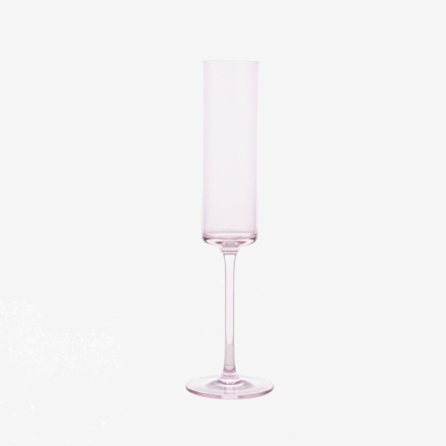 Blush Glass Flute