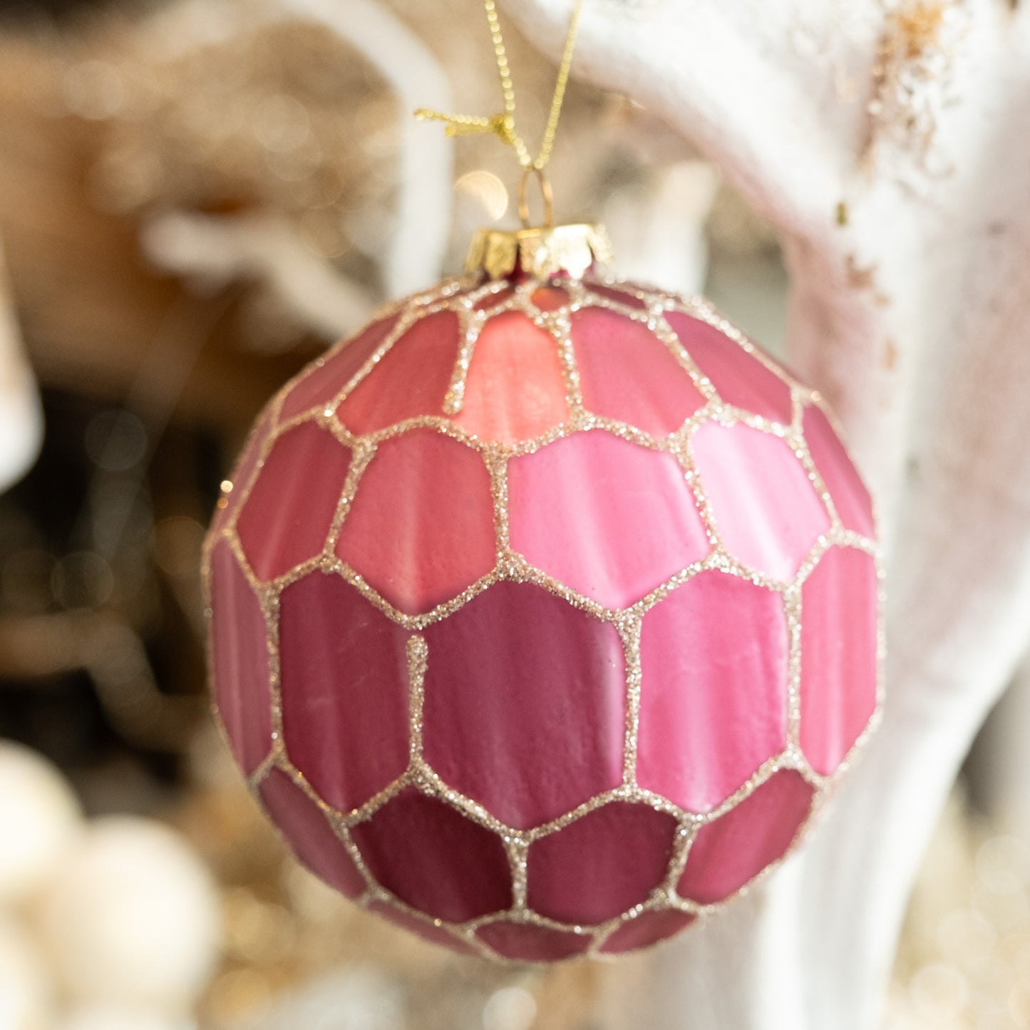 Pretty in Pink- Holiday Ornament