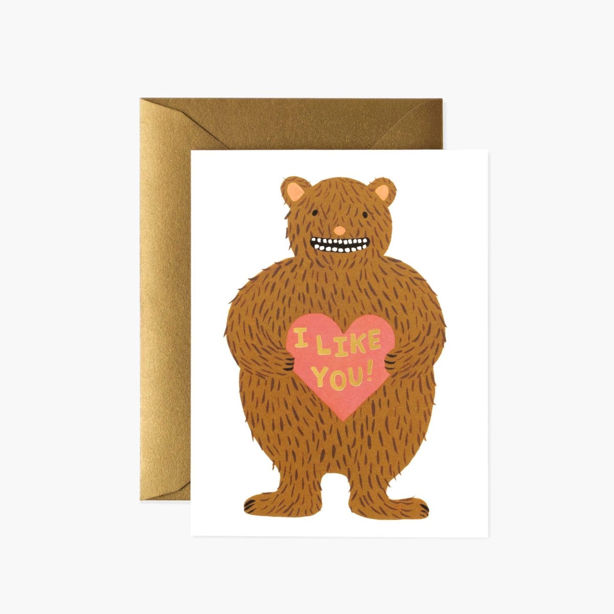Rifle Paper Co - I Like You Greeting Card
