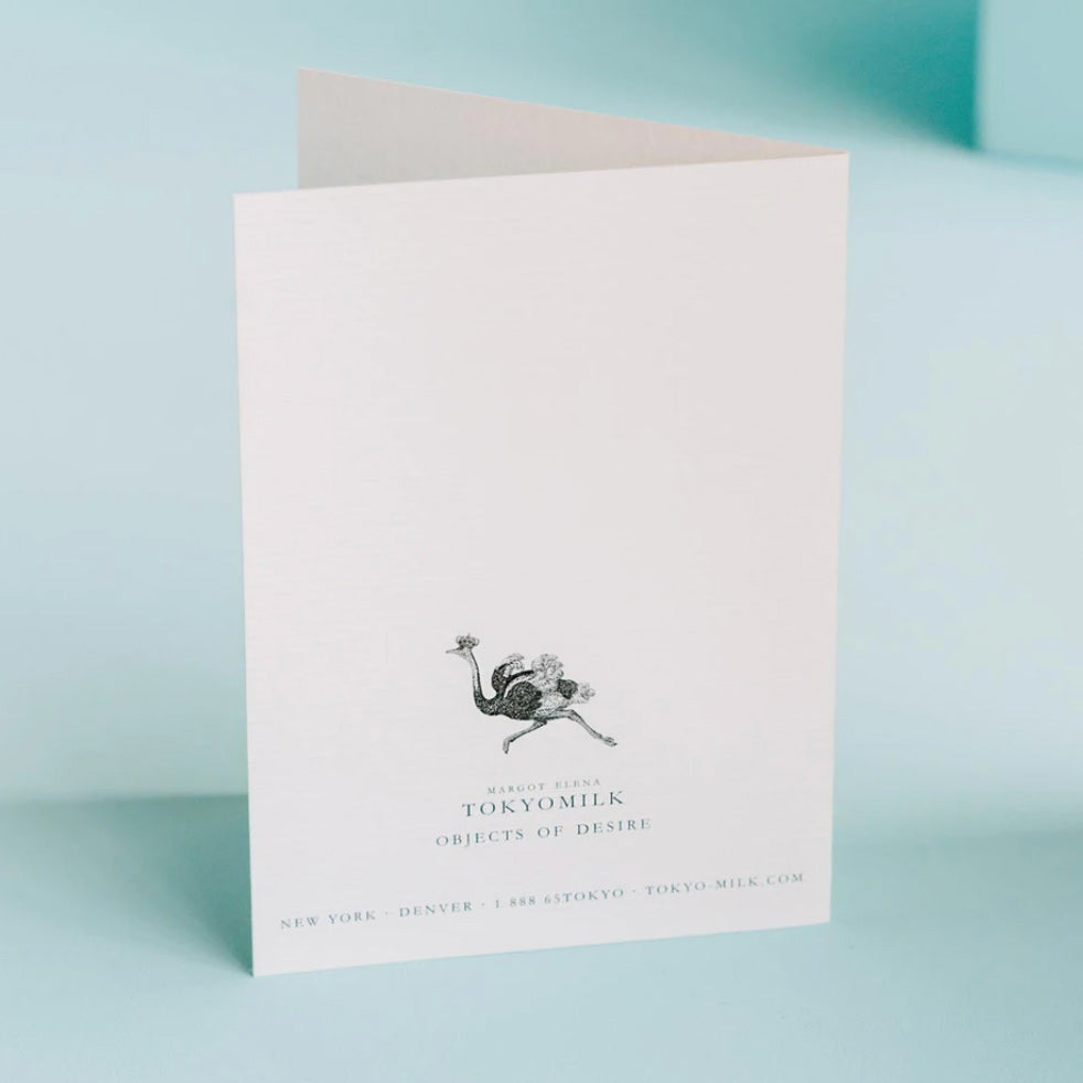 TokyoMilk - Merci Beaucoup Greeting Card