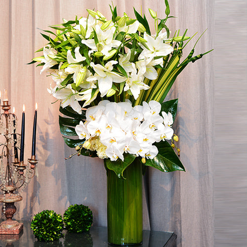 lily flower arrangements simple Soaring Grace