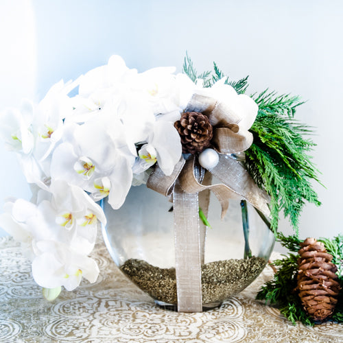 Iridescent Winter Orchids