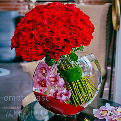 Splendid Red Roses Bouquet