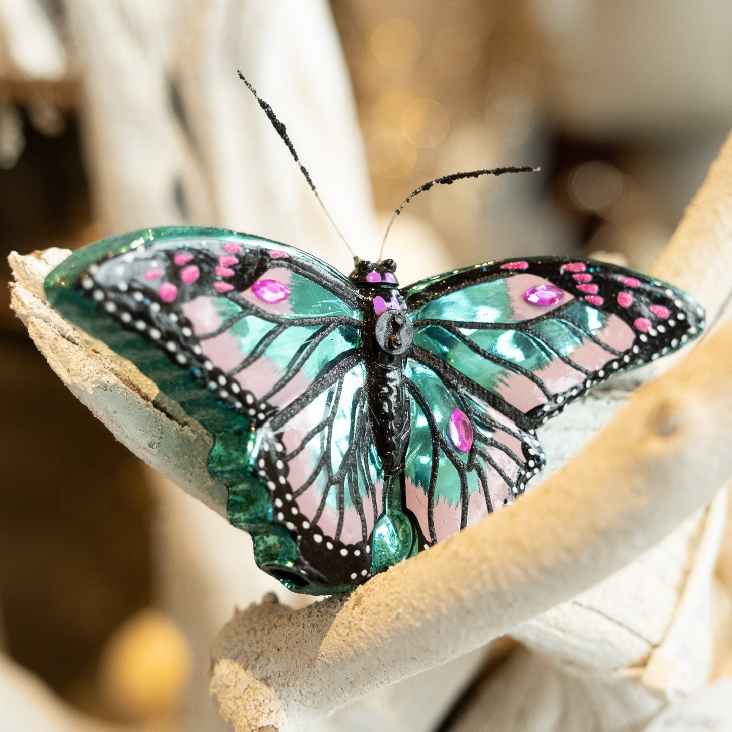 Butterfly Kisses- Holiday Ornament