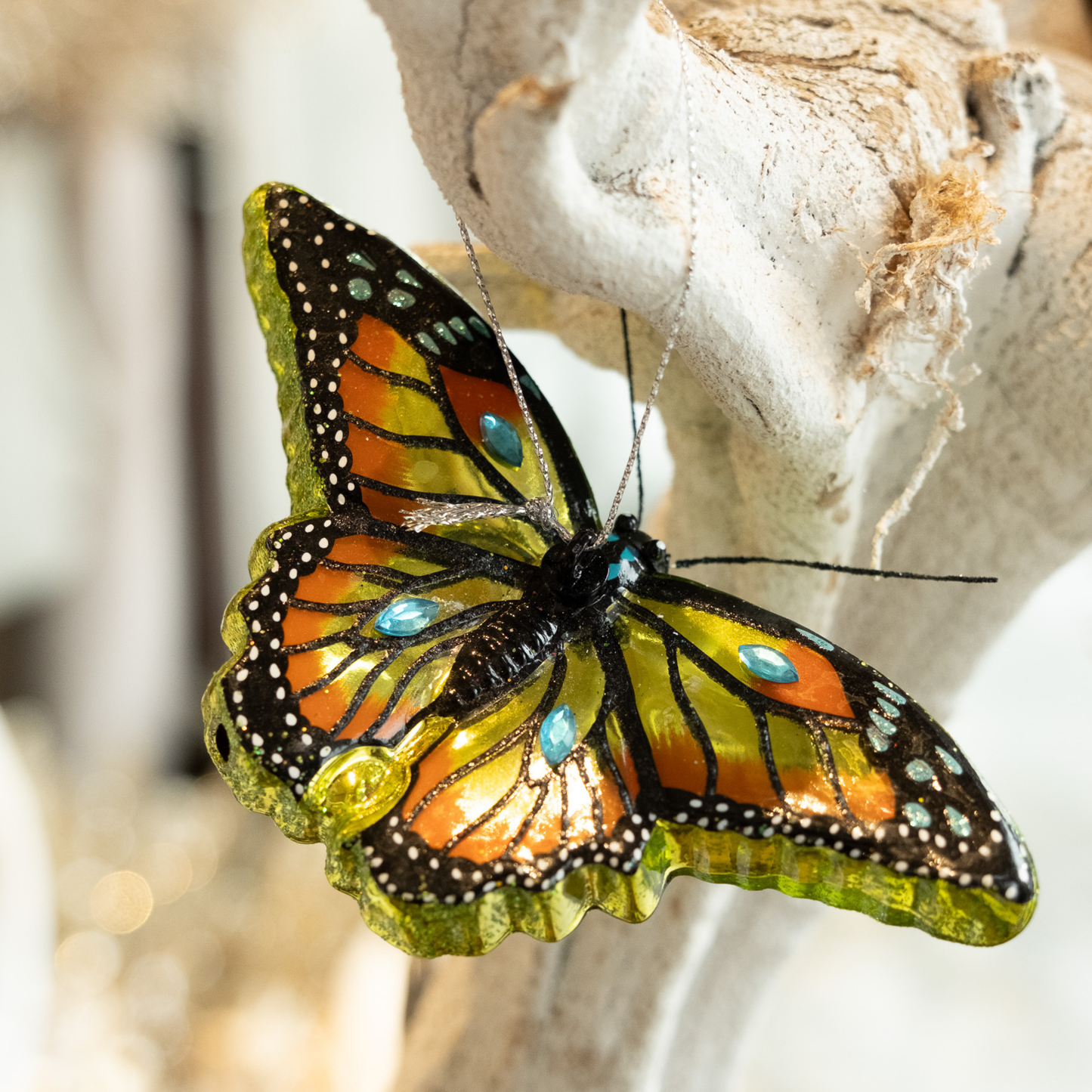 Butterfly Kisses- Holiday Ornament