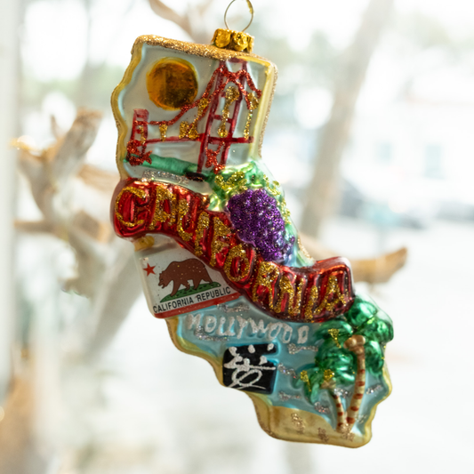 California Dreamin'- Holiday Ornament