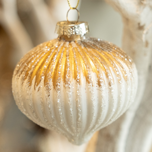 Gleaming Gold- Holiday Ornament