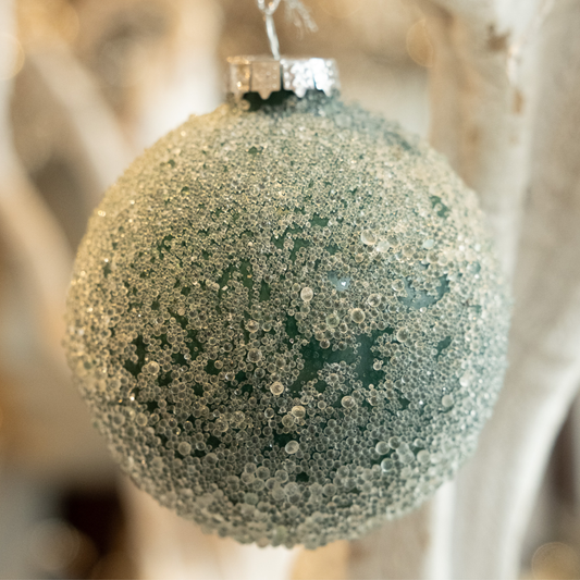 Green Frost- Holiday Ornament