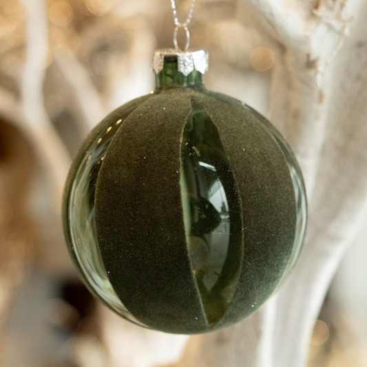 Velvet Green-Holiday Ornament