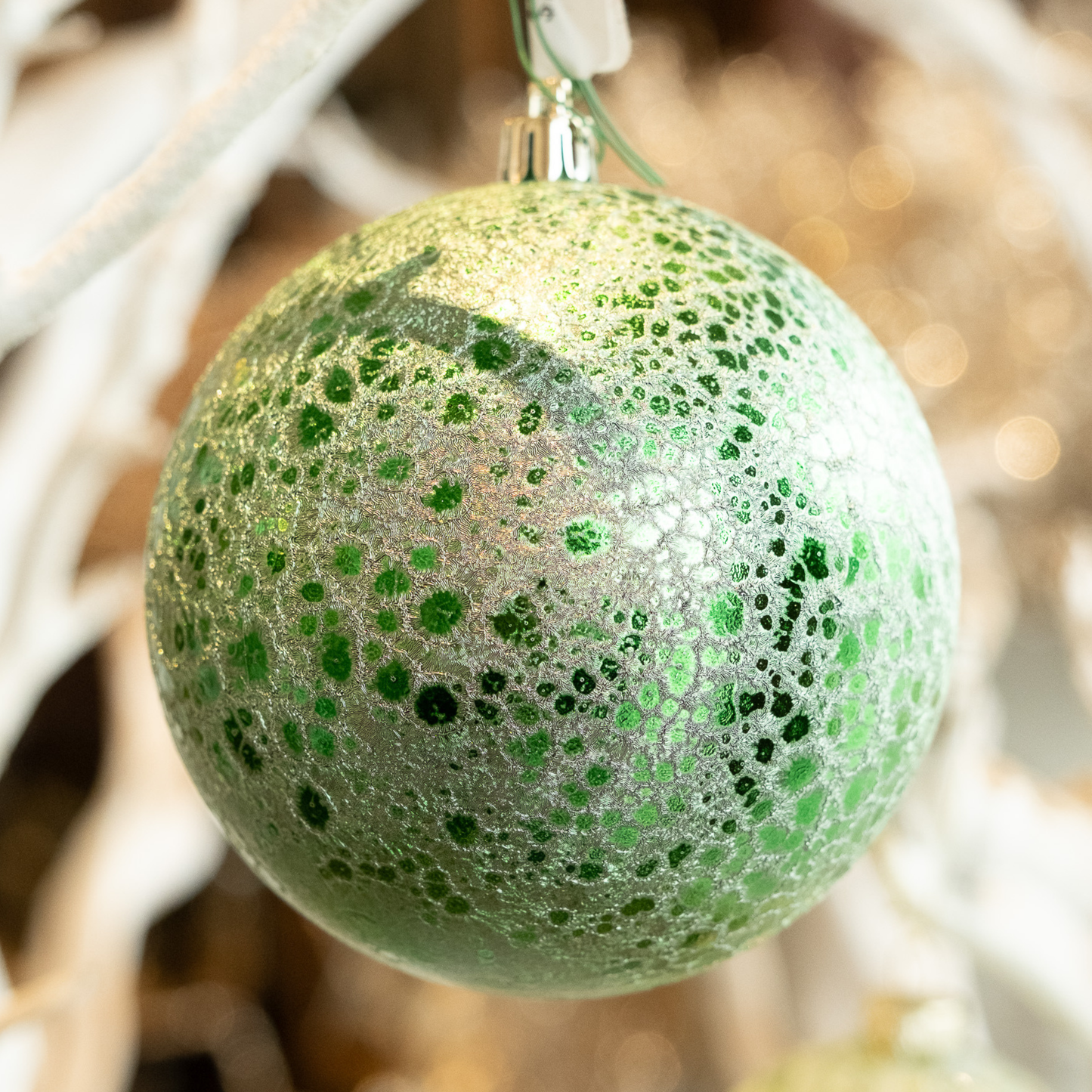 Speckled Metallic- Holiday Ornament