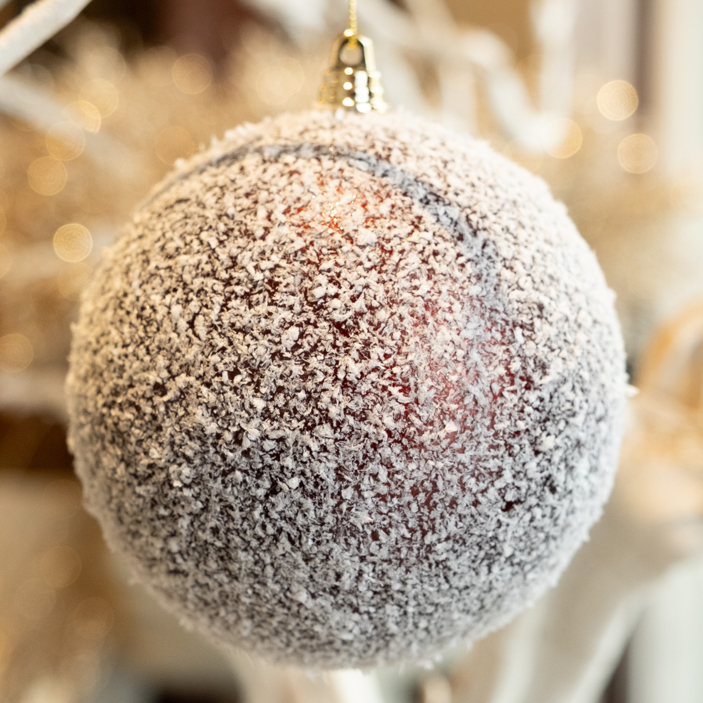 California Snow- Holiday Ornament