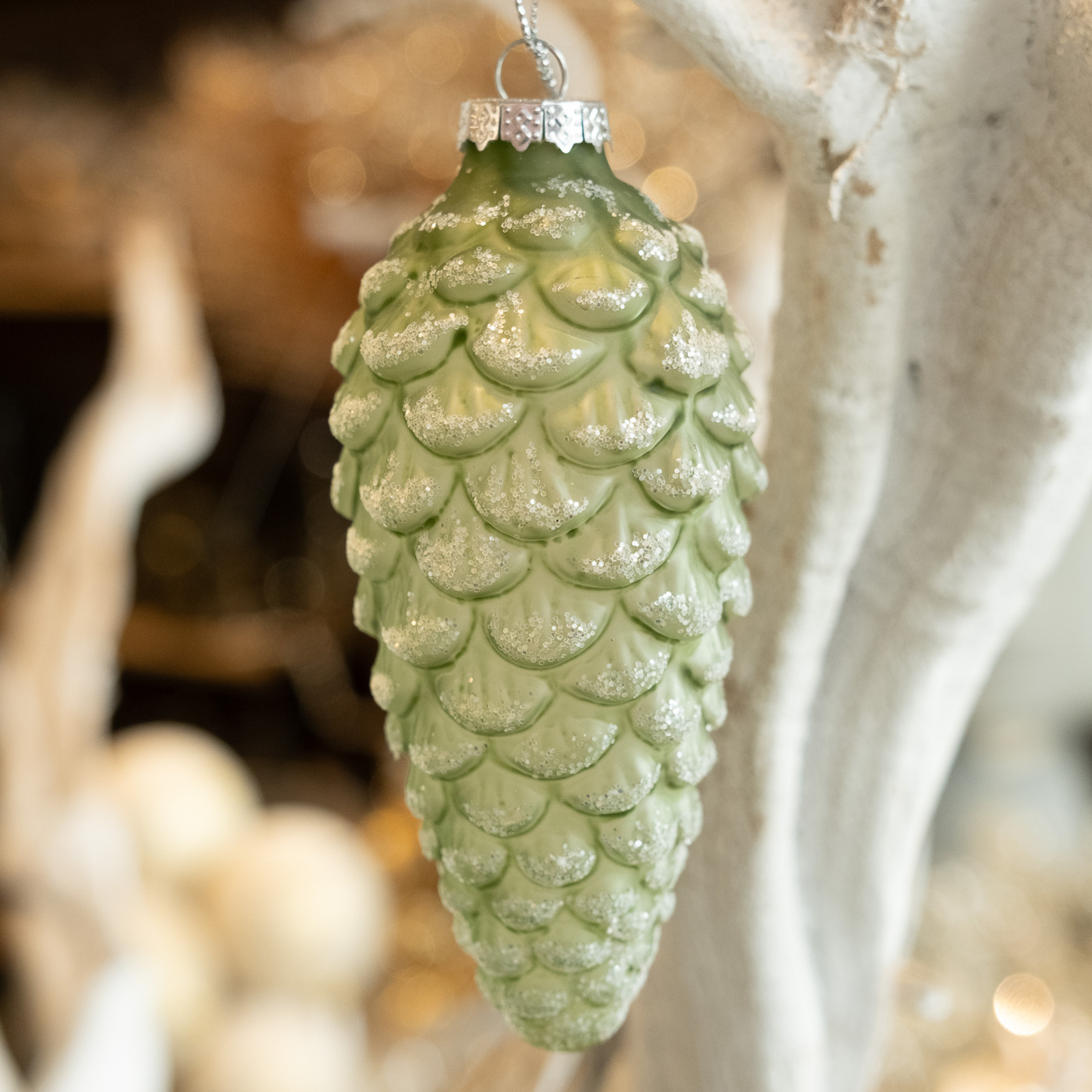 Enchanted Pinecone- Holiday Ornament
