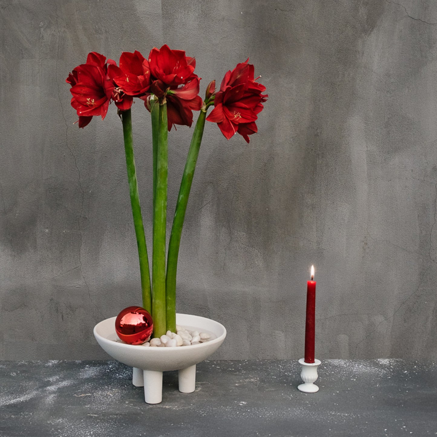 Bespoke Piece- Holiday Amaryllis