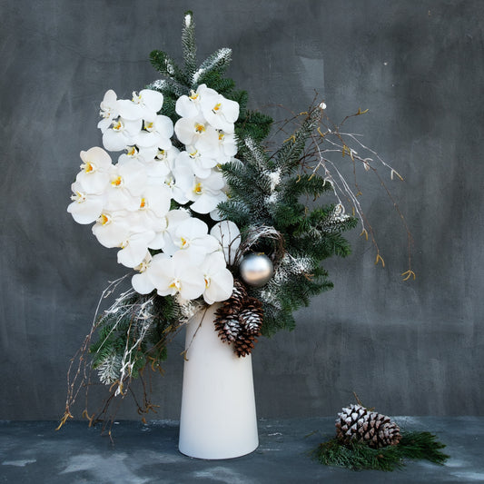 Snowfall Orchid Crest