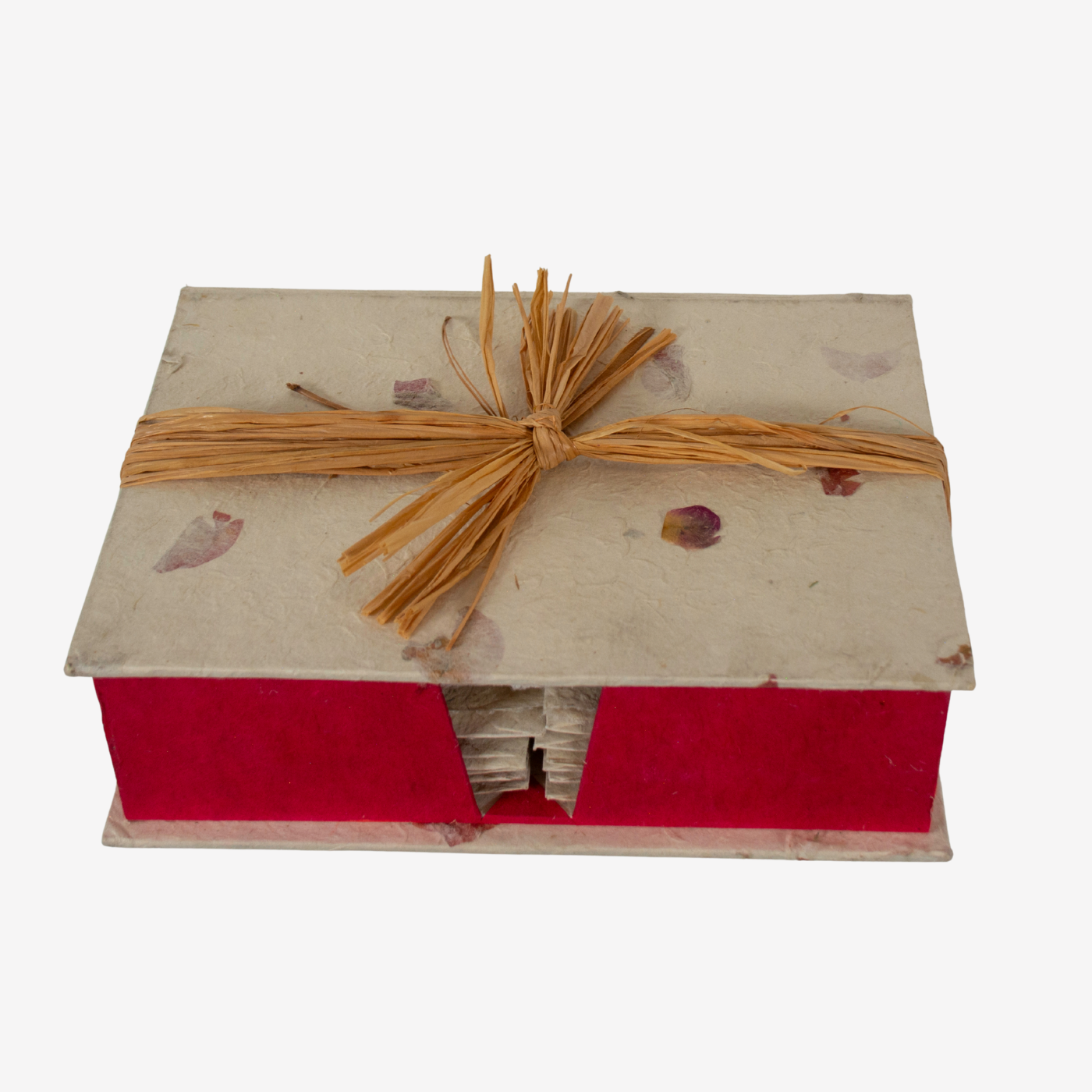 Empty Vase - Hand-made Pressed Flower Greeting Card Stationary Set
