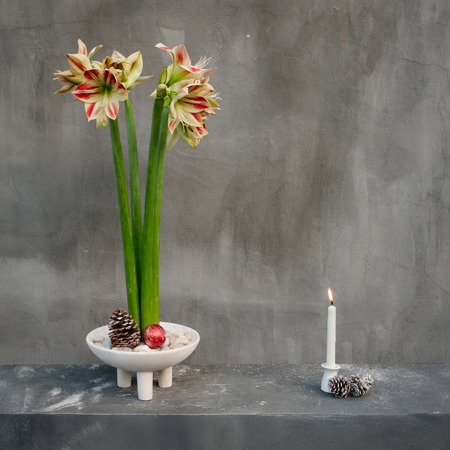 Bespoke Piece- Winter Amaryllis