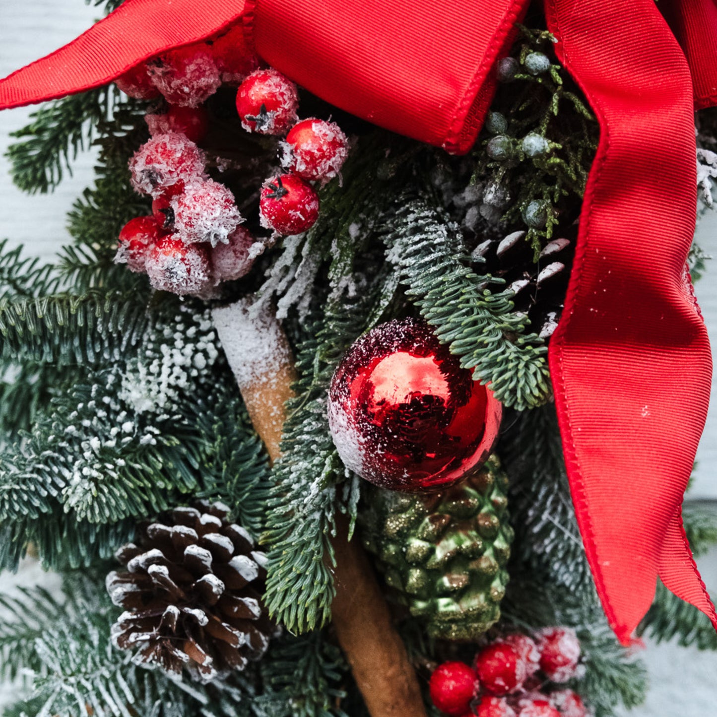 Bespoke Piece - Candy Cane Lane- Wreath