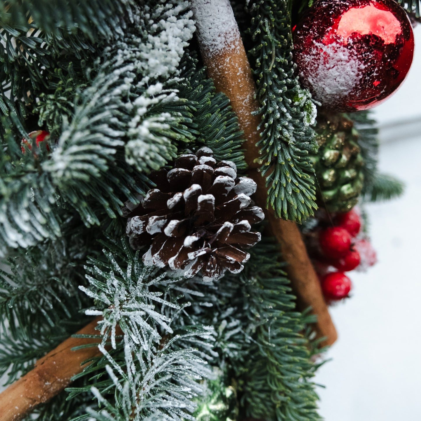 Bespoke Piece - Candy Cane Lane- Wreath