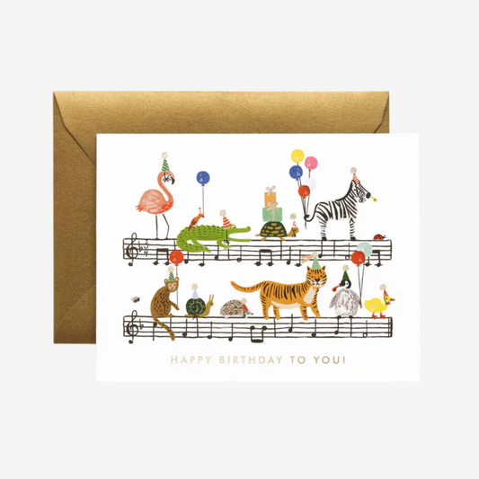 Rifle Paper Co - Happy Birthday To You - Greeting Card
