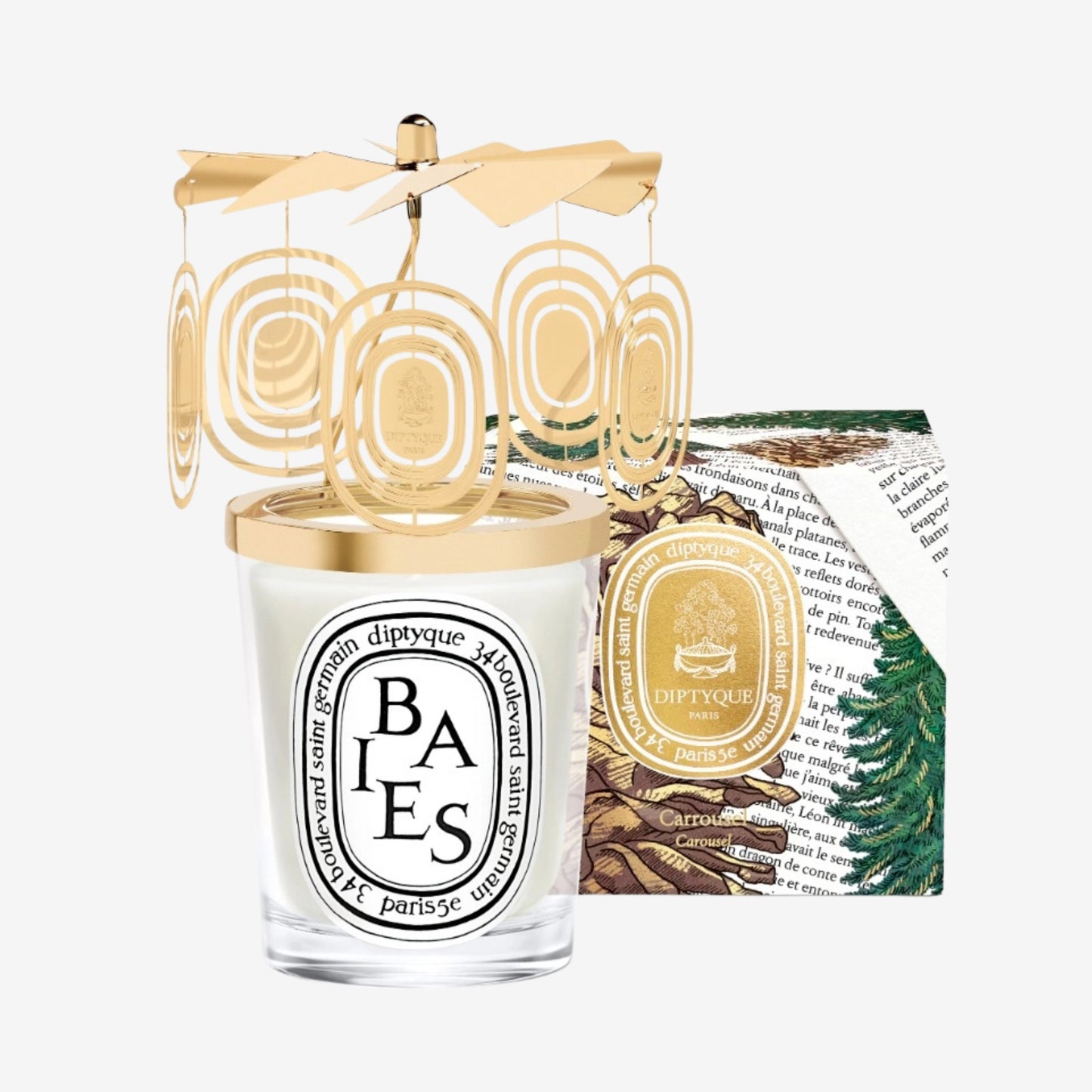 Diptyque-Holiday Carousel-For Classic Candle