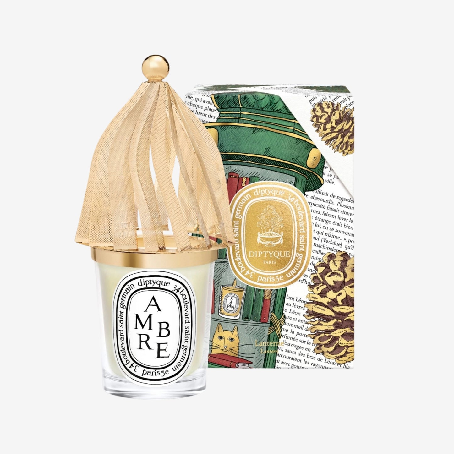 Diptyque-Holiday Lantern-For Classic Candle