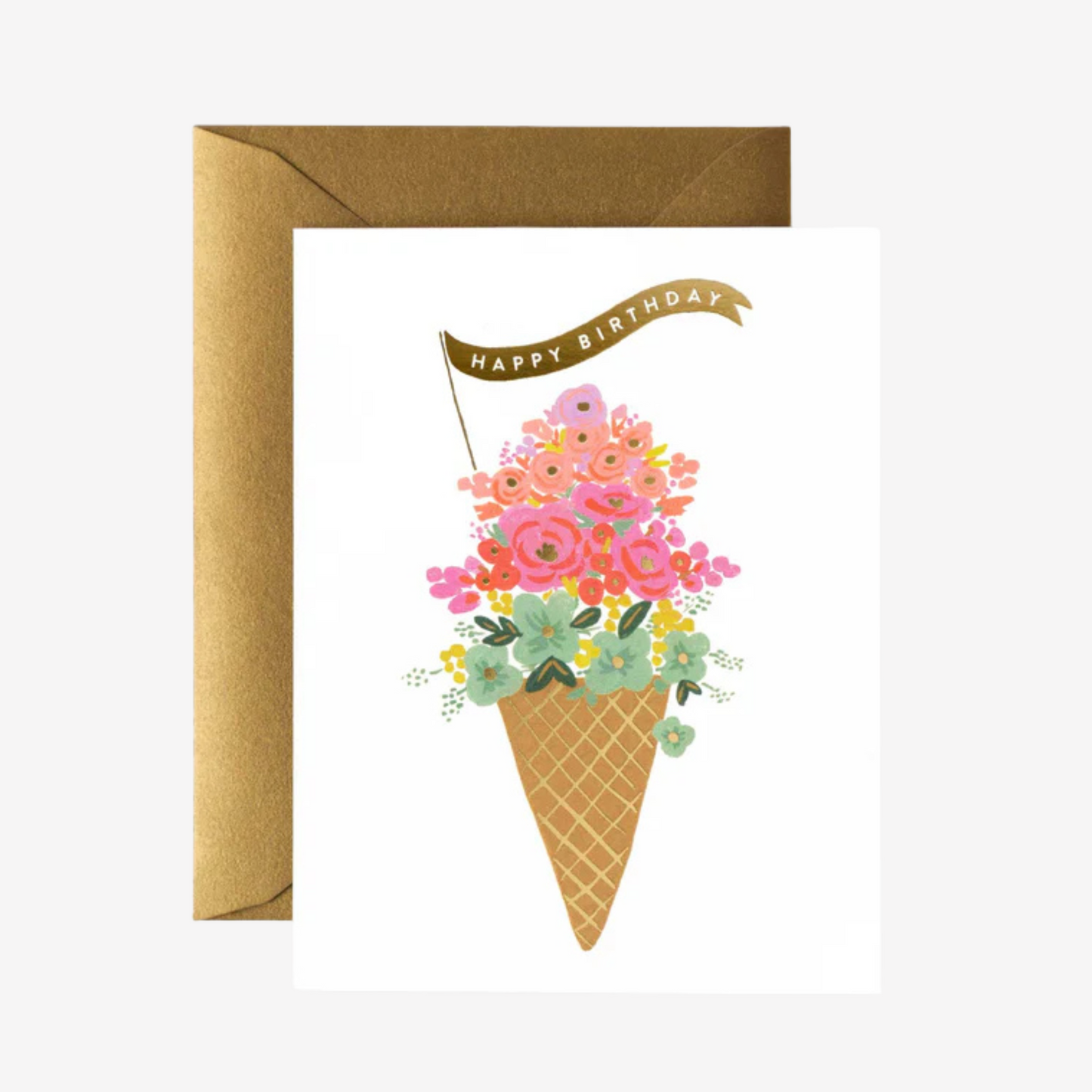 Rifle Paper Co - Ice Cream Birthday - Greeting Card