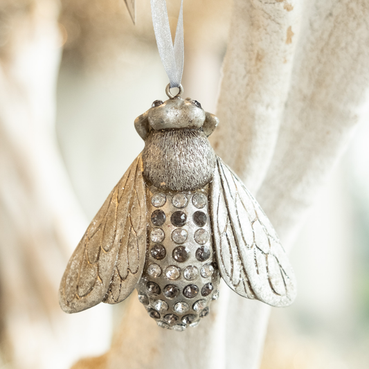 Jeweled Fly- Holiday Ornament