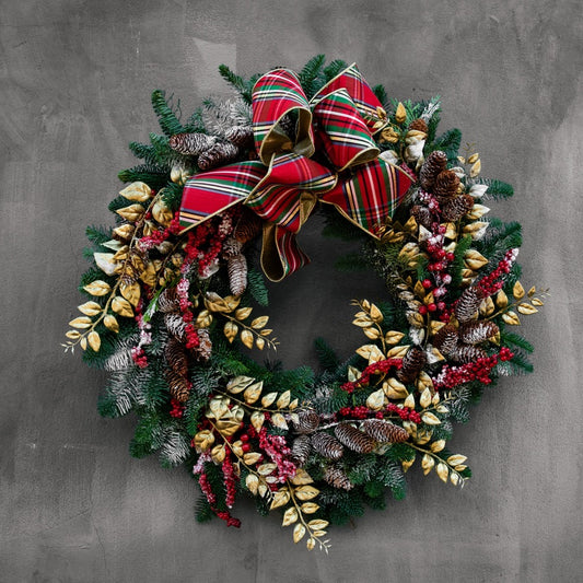 Bespoke Piece- Highland Noel- Wreath