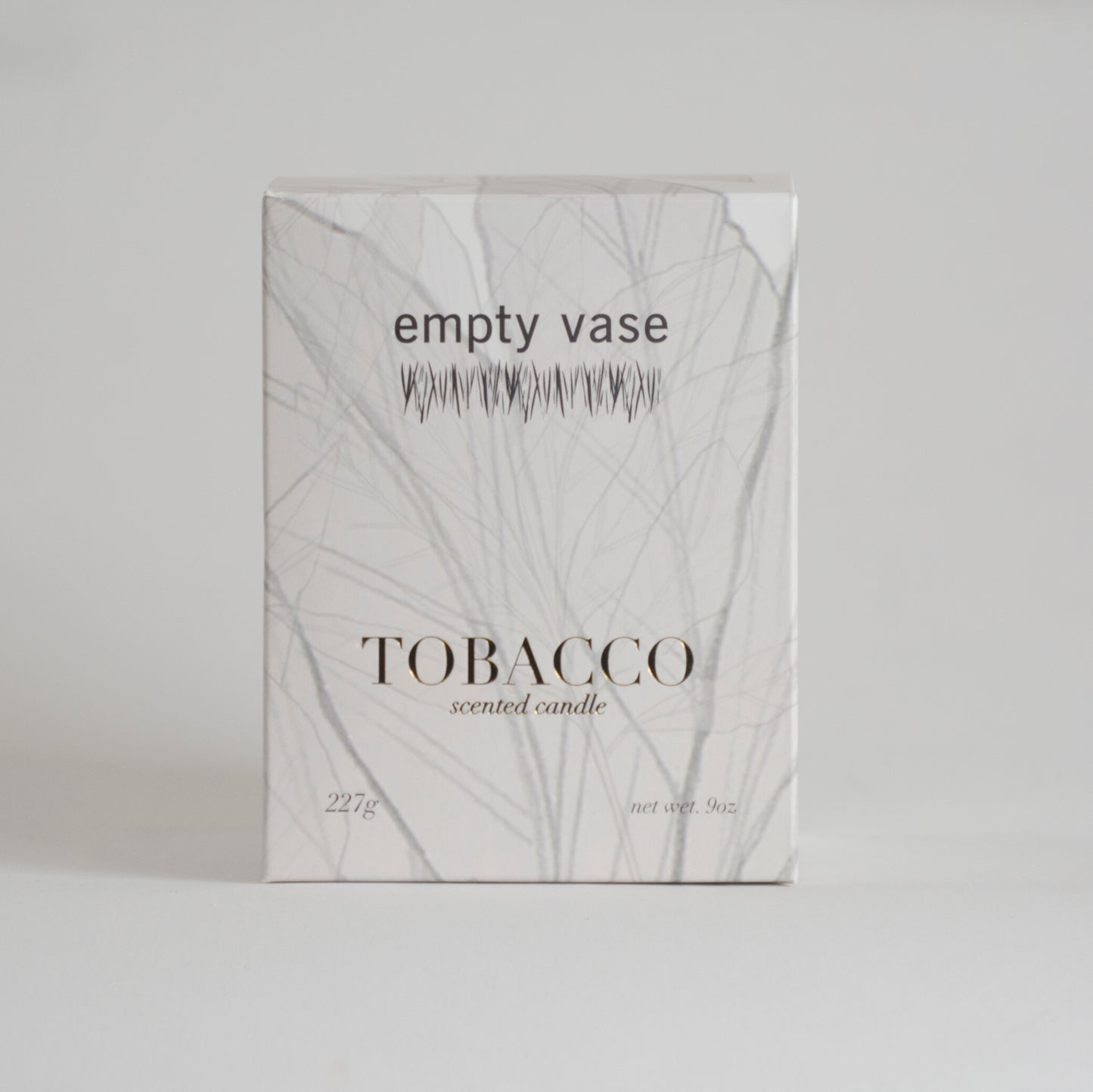 Empty Vase - Classic Candle - Tobacco
