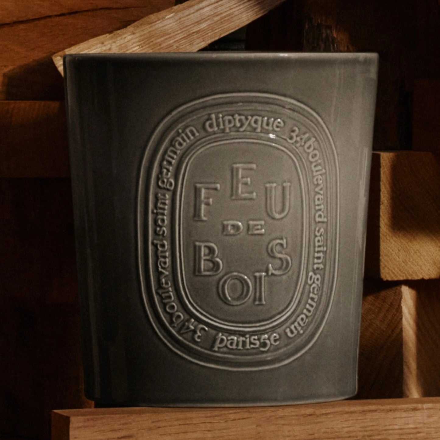 Diptyque - Extra Large Candle - Feu De Bois